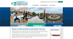 Desktop Screenshot of martinsville.com